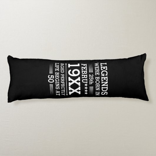 Im Datumsmonatsalter waren benutzerdefinierte Lege Seitenschläferkissen (Rückseite)