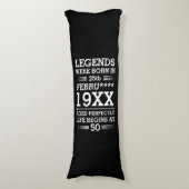 Im Datumsmonatsalter waren benutzerdefinierte Lege Seitenschläferkissen (Vorderseite Vertikal)