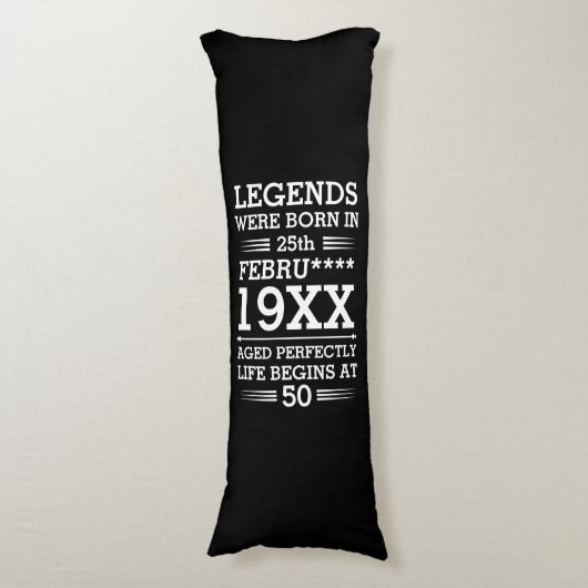 Im Datumsmonatsalter waren benutzerdefinierte Lege Seitenschläferkissen (Vorderseite Vertikal)