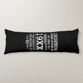 Im Datumsmonatsalter waren benutzerdefinierte Lege Seitenschläferkissen (Vorderseite)