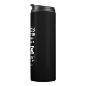 Im Datumsmonatsalter waren benutzerdefinierte Lege Thermosbecher (Nach rechts gedreht)