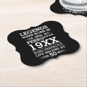 Im Datumsmonatsalter waren benutzerdefinierte Lege Untersetzer (angewinkelt)