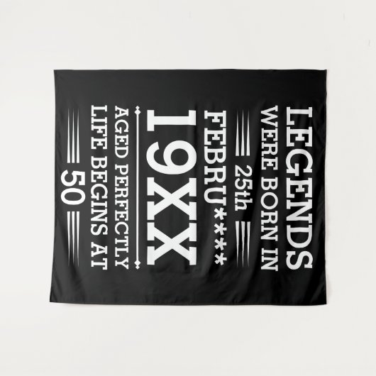 Im Datumsmonatsalter waren benutzerdefinierte Lege Wandteppich (Vorderseite (Horizontal))