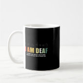 Im Deaf Deaf-Mute Gebärdensprache Kaffeetasse (Links)