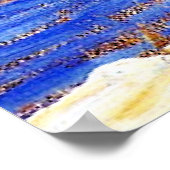 Im Delaware, Gemälde von Robert Spencer Poster (Ecke)