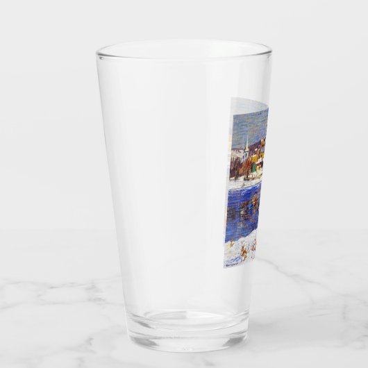 Im Delaware (von Robert Spencer) Glas (Rechts)