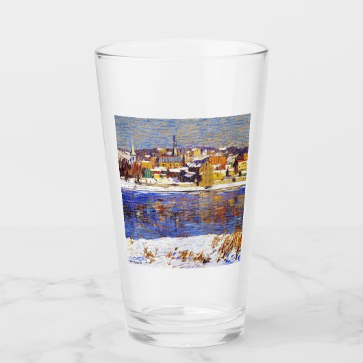 Im Delaware (von Robert Spencer) Glas (Vorderseite)