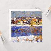 Im Delaware (von Robert Spencer) Karte (Vorderseite/Rückseite Beispiel)