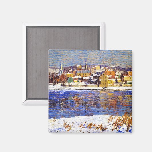 Im Delaware (von Robert Spencer) Magnet (Vorderseite/Rückseite)