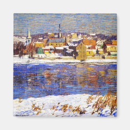 Im Delaware (von Robert Spencer) Magnet