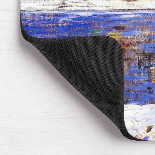 Im Delaware (von Robert Spencer) Mousepad (Ecke)