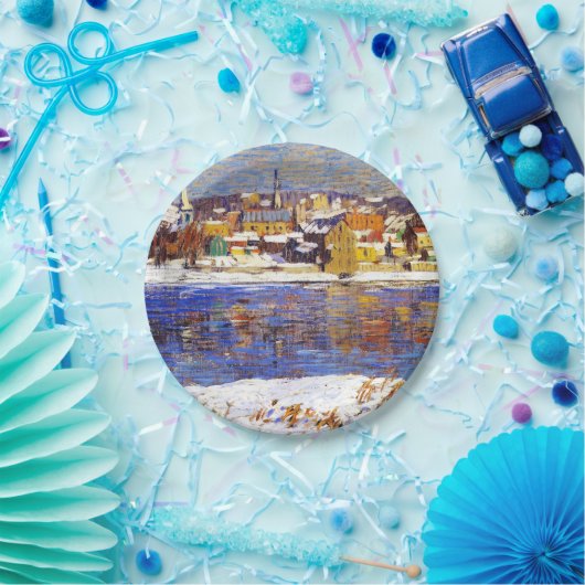 Im Delaware (von Robert Spencer) Pappteller (Party)