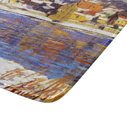 Im Delaware (von Robert Spencer) Schneidebrett (Ecke)