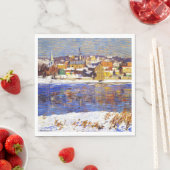 Im Delaware (von Robert Spencer) Serviette (Beispiel)