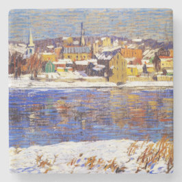 Im Delaware (von Robert Spencer) Steinuntersetzer