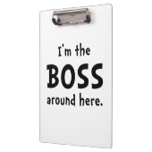 Im der Chef Klemmbrett (Links)