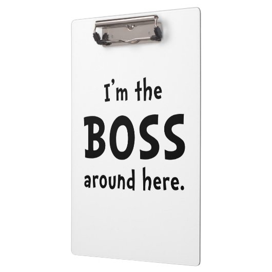 Im der Chef Klemmbrett (Links)