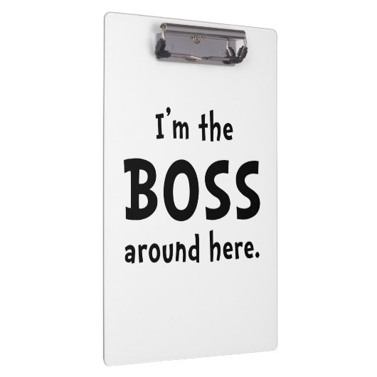 Im der Chef Klemmbrett (Rechts)