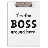 Im der Chef Klemmbrett (Vorderseite)