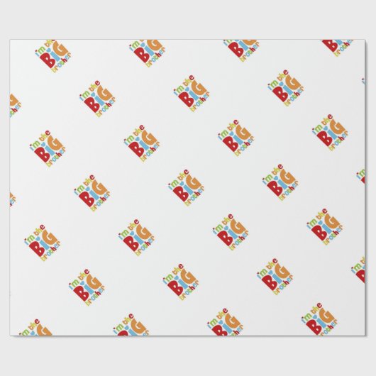 IM DER GROSSE BRUDER GESCHENKPAPIER (Flach)