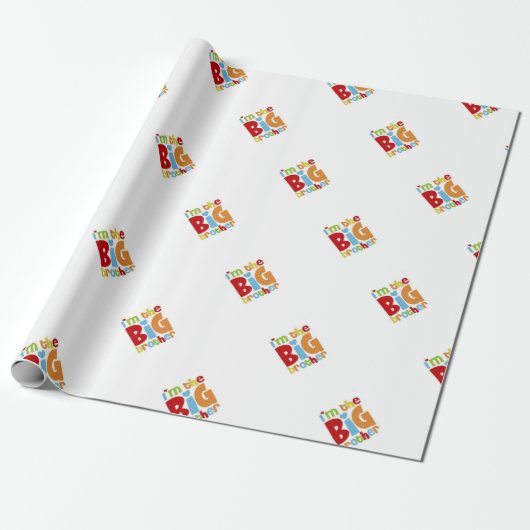 IM DER GROSSE BRUDER GESCHENKPAPIER (Ungerollt)
