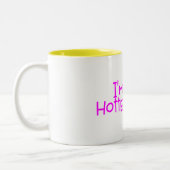 Im der heißere Zwilling Zweifarbige Tasse (Links)