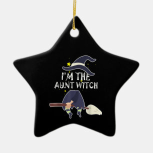 Im der Tante Hexenkostüme Geschenke Keramik Ornament
