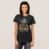 I'M DEREK Every Hour Is Happy Hour  DEREKS T-Shirt (Vorne ganz)