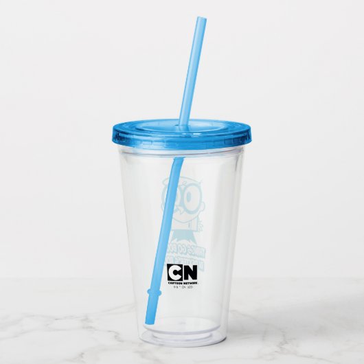 Im Dexter-Saal wird alles boomen Acryltrinkbecher (Rückseite)