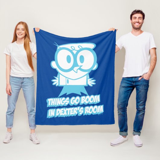 Im Dexter-Saal wird alles boomen Fleecedecke (Beispiel)