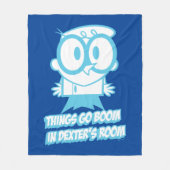 Im Dexter-Saal wird alles boomen Fleecedecke (Vorderseite)