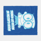 Im Dexter-Saal wird alles boomen Fleecedecke (Vorderseite (Horizontal))