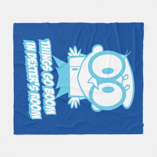 Im Dexter-Saal wird alles boomen Fleecedecke (Vorderseite (Horizontal))