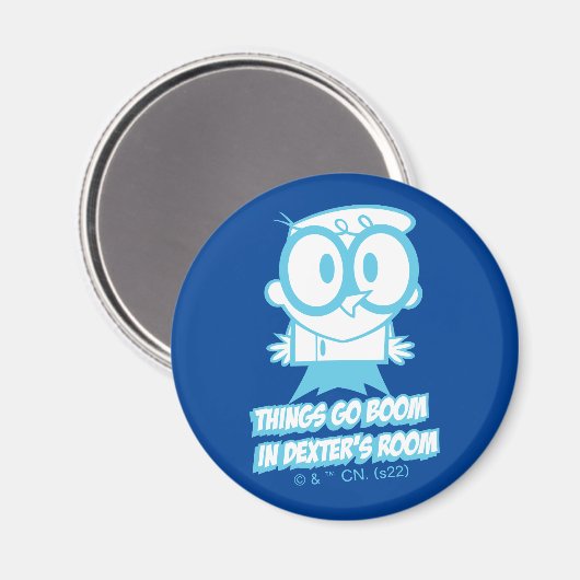 Im Dexter-Saal wird alles boomen Magnet (Vorderseite/Rückseite)