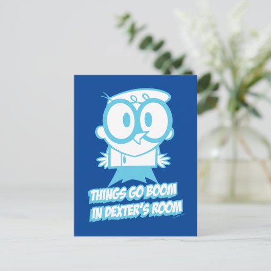 Im Dexter-Saal wird alles boomen Postkarte (Stehend Vorderseite)