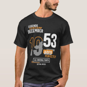 Im Dezember 1953 waren die 68. Geburtstagslegenden T-Shirt