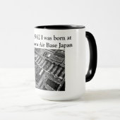 Im Dezember 1962 ich war an Tachikawa-Flughafen Tasse (VorderseiteRechts)