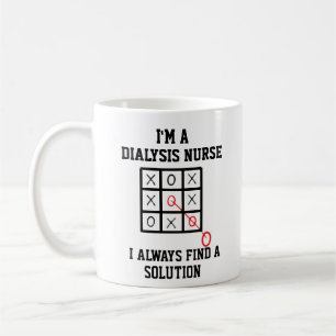 Im Dialysezentrum finde ich immer eine Lösung-Tass Kaffeetasse