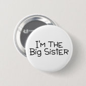 Im die große Schwester Button (Vorne & Hinten)