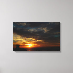 Im Dienst! Leinwanddruck