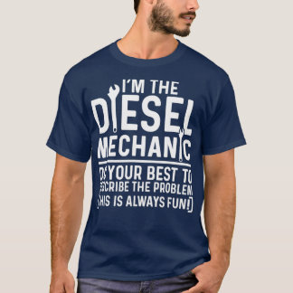 Im Diesel-Mechaniker tun Sie Ihr Bestes, um zu bes T-Shirt