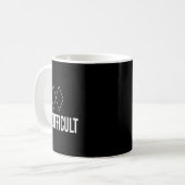 Im Difficult Black Diamond Kids Mens And Womens Sk Kaffeetasse (Vorderseite Links)