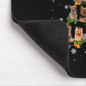 I'm Difficult Black Skiing Double Diamonds Snowboa Mousepad (Ecke)