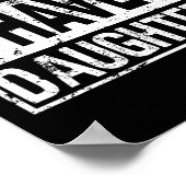 I'm Difficult Funny Double Diamonds Snowboard Skii Poster (Ecke)