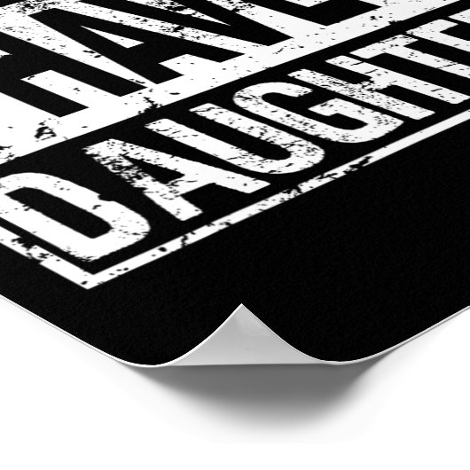 I'm Difficult Funny Double Diamonds Snowboard Skii Poster (Ecke)