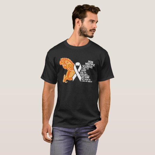 I'm Doing Well Multiple Sclerosis Awareness MS War T-Shirt (Vorne ganz)