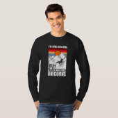 I'm done adulting let's go and chase Unicorns T-Shirt (Vorne ganz)