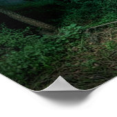 "I'm Done with Humans" Dark Woods Poster Print (Ecke)