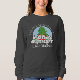 I'm dreaming of a white Christmas featuring Aslan Sweatshirt