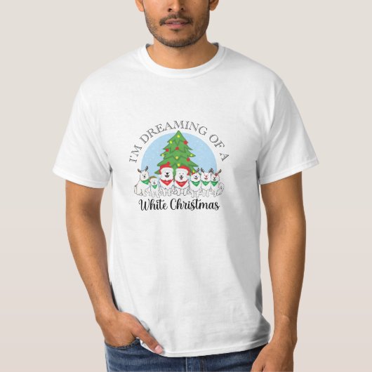 I'm dreaming of a white Christmas featuring Aslan T-Shirt (Vorderseite)